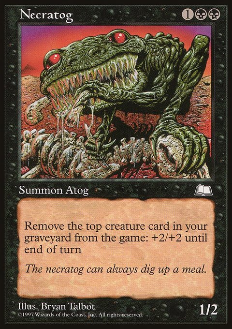 Necratog, Weatherlight #76, Magic: The Gathering card