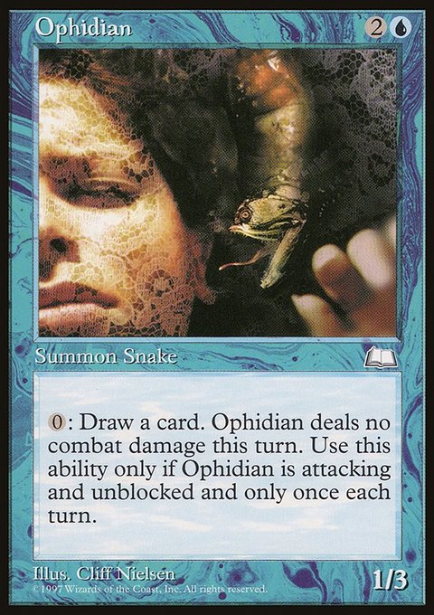 Ophidian, Weatherlight #45, Magic: The Gathering card