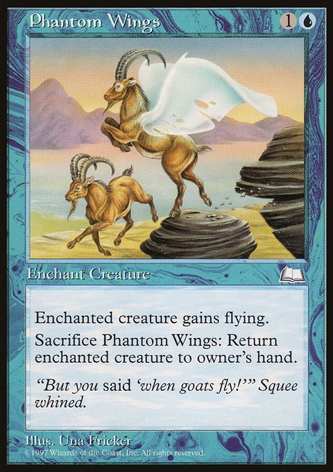 Phantom Wings, Weatherlight #49, Magic: The Gathering card