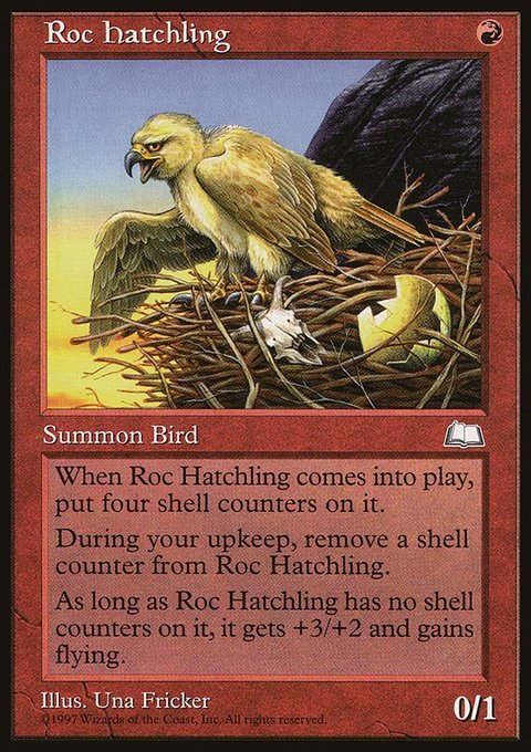 Roc Hatchling, Weatherlight #113, Magic: The Gathering card