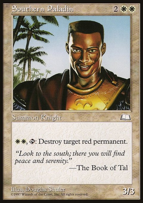 Southern Paladin, Weatherlight #27, Magic: The Gathering card