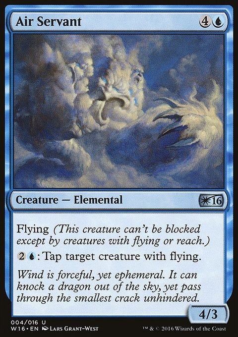 Air Servant, Welcome Deck 2016 #4, Magic: The Gathering card