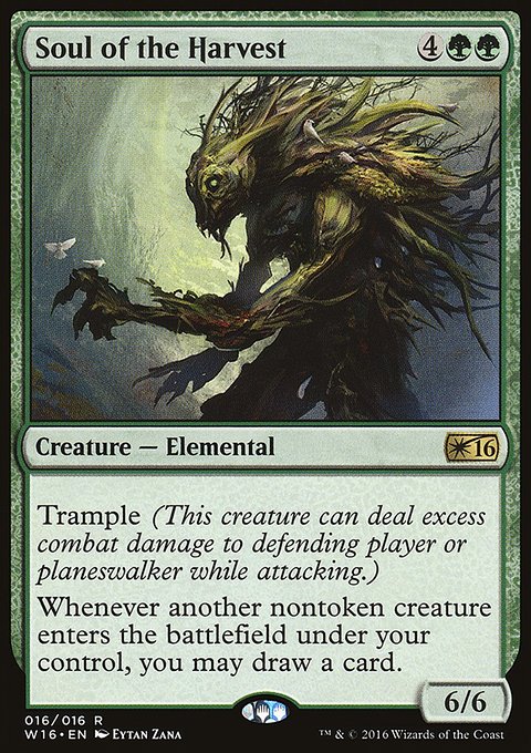 Soul of the Harvest, Welcome Deck 2016 #16, Magic: The Gathering card
