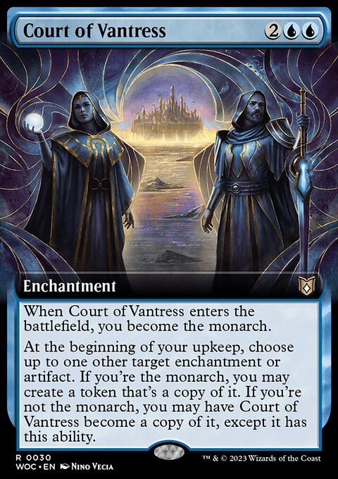 Court of Vantress, Wilds of Eldraine Commander #30, Magic: The Gathering card