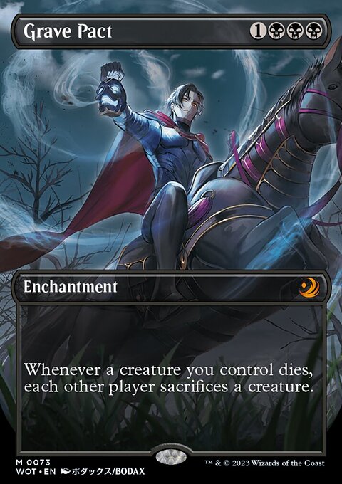 Grave Pact, Wilds of Eldraine: Enchanting Tales #73, Magic: The Gathering card