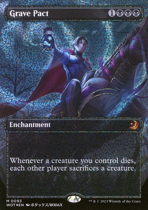 Grave Pact, Wilds of Eldraine: Enchanting Tales #93, Magic: The Gathering card