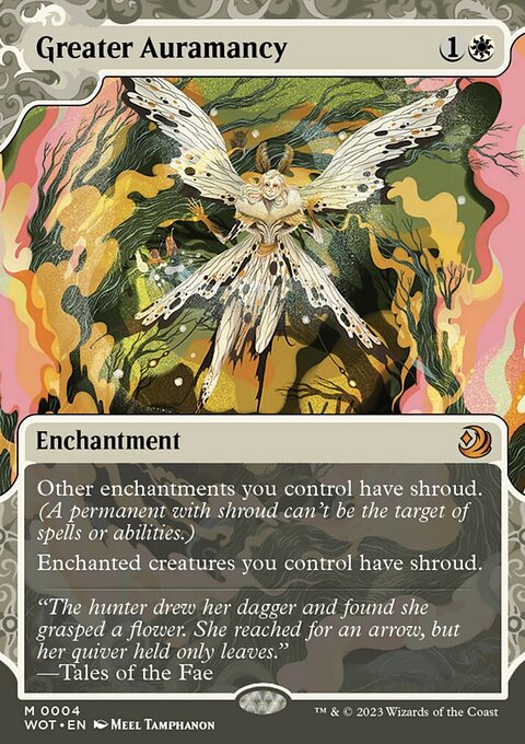 Greater Auramancy, Wilds of Eldraine: Enchanting Tales #4, Magic: The Gathering card