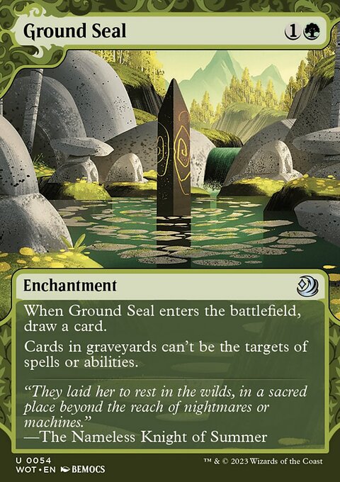 Ground Seal, Wilds of Eldraine: Enchanting Tales #54, Magic: The Gathering card