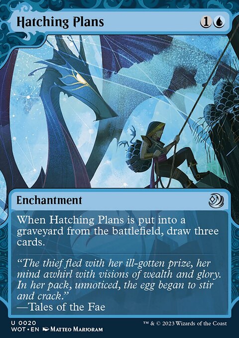 Hatching Plans, Wilds of Eldraine: Enchanting Tales #20, Magic: The Gathering card