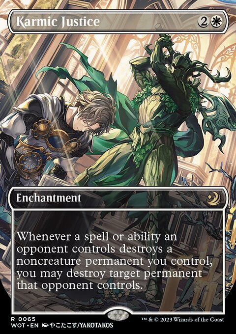 Karmic Justice, Wilds of Eldraine: Enchanting Tales #65, Magic: The Gathering card