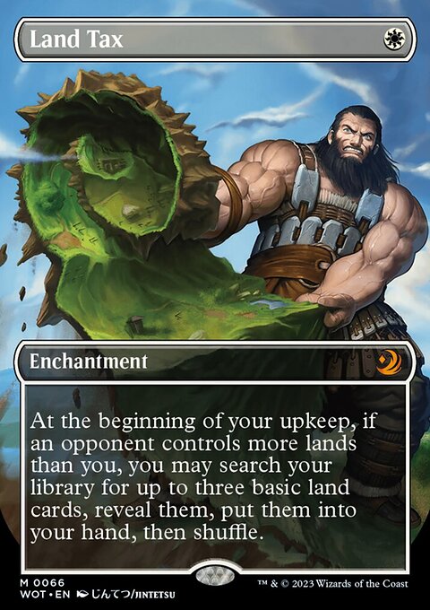 Land Tax, Wilds of Eldraine: Enchanting Tales #66, Magic: The Gathering card