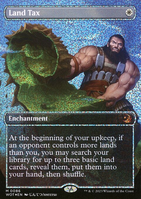 Land Tax, Wilds of Eldraine: Enchanting Tales #86, Magic: The Gathering card
