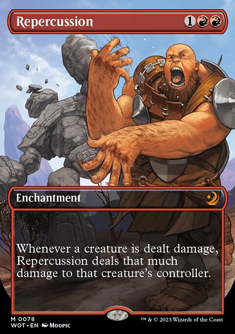 Repercussion, Wilds of Eldraine: Enchanting Tales #78, Magic: The Gathering card