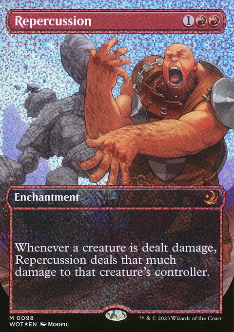 Repercussion, Wilds of Eldraine: Enchanting Tales #98, Magic: The Gathering card