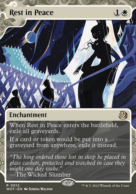 Rest in Peace, Wilds of Eldraine: Enchanting Tales #12, Magic: The Gathering card