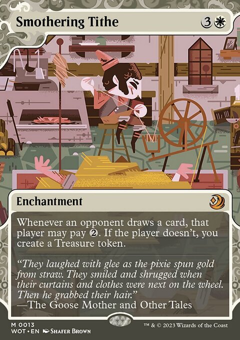 Smothering Tithe, Wilds of Eldraine: Enchanting Tales #13, Magic: The Gathering card