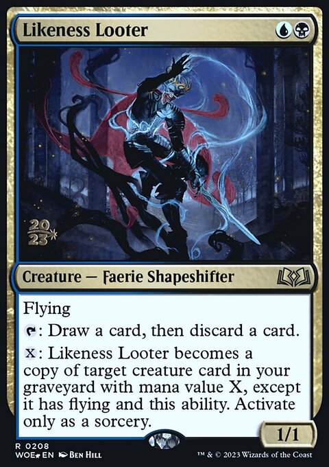 Likeness Looter, Wilds of Eldraine Promos #208s, Magic: The Gathering card
