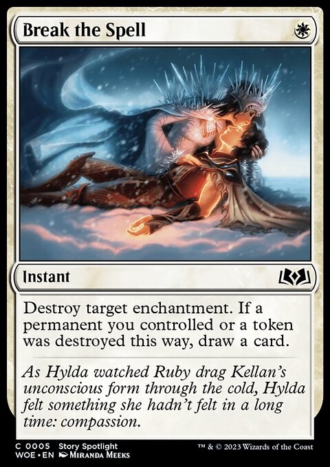 Break the Spell, Wilds of Eldraine #5, Magic: The Gathering card