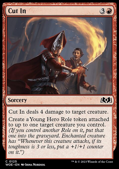 Cut In, Wilds of Eldraine #125, Magic: The Gathering card