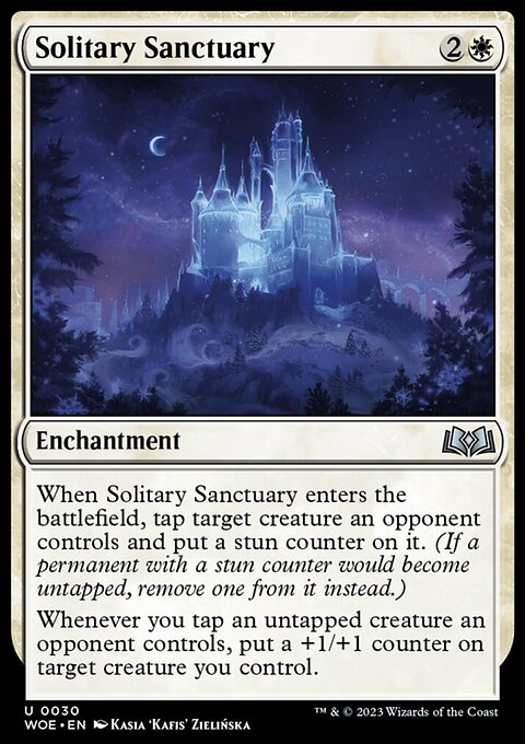 Solitary Sanctuary, Wilds of Eldraine #30, Magic: The Gathering card