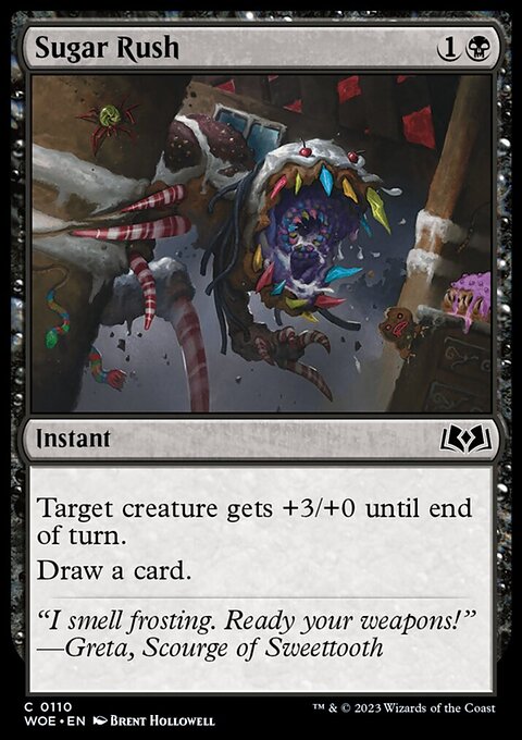 Sugar Rush, Wilds of Eldraine #110, Magic: The Gathering card