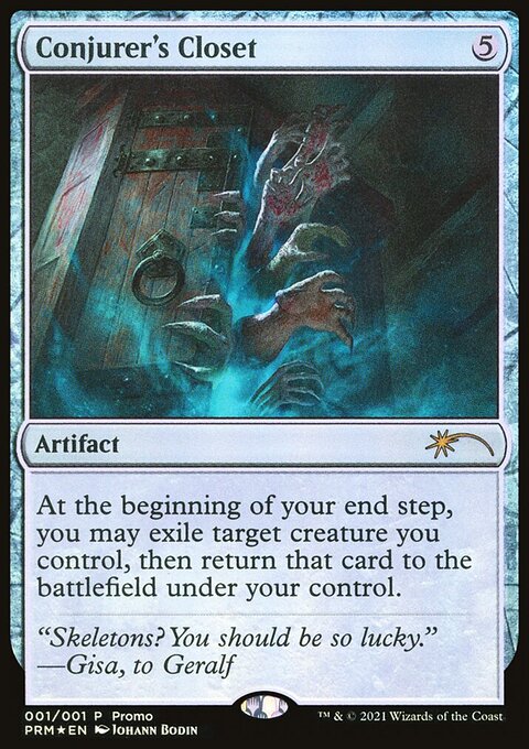 Conjurer's Closet, Wizards Play Network 2021 #6, Magic: The Gathering card