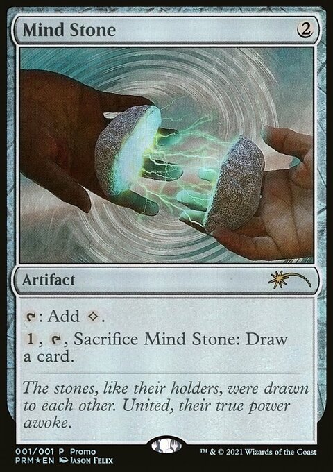 Mind Stone, Wizards Play Network 2021 #5, Magic: The Gathering card
