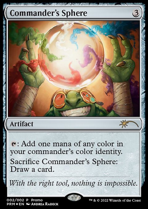 Commander's Sphere, Wizards Play Network 2024 #8, Magic: The Gathering card