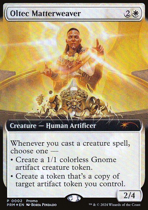 Oltec Matterweaver, Wizards Play Network 2024 #12, Magic: The Gathering card