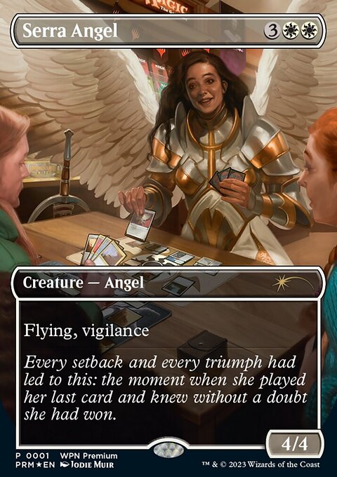Serra Angel, Wizards Play Network 2024 #1, Magic: The Gathering card