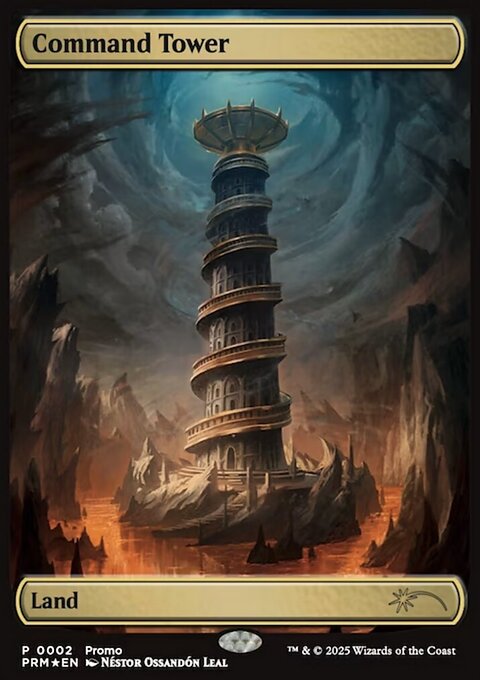Command Tower, Wizards Play Network 2025 #17, Magic: The Gathering card
