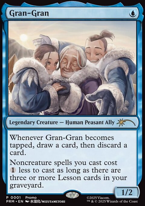 Gran-Gran, Wizards Play Network 2025 #14, Magic: The Gathering card