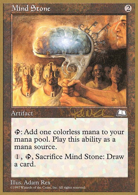 Mind Stone, World Championship Decks 1997 #pm153, Magic: The Gathering card