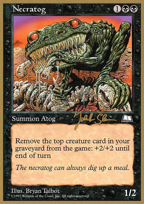 Necratog, World Championship Decks 1997 #js76, Magic: The Gathering card