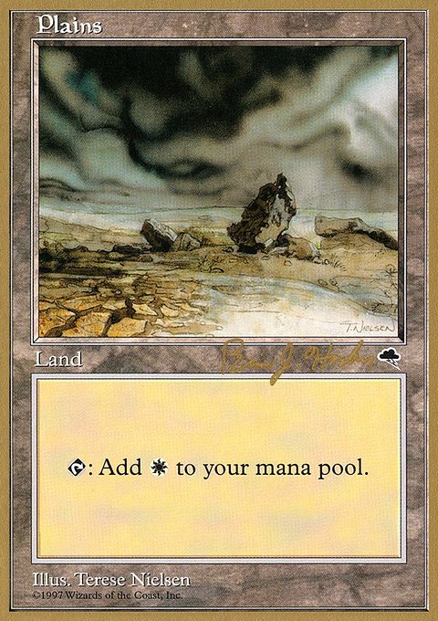 Plains, World Championship Decks 1998 #bh331, Magic: The Gathering card