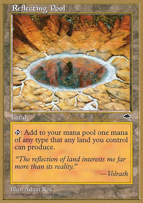 Reflecting Pool, World Championship Decks 1998 #bs322, Magic: The Gathering card