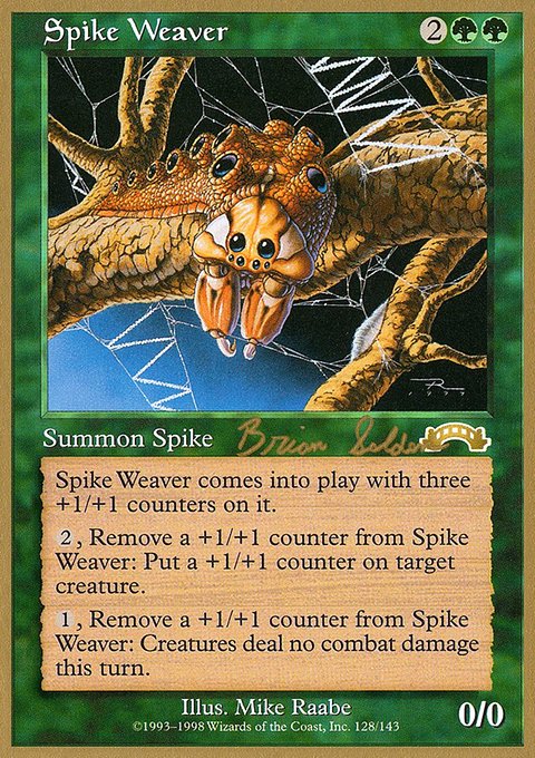 Spike Weaver, World Championship Decks 1998 #bs128, Magic: The Gathering card