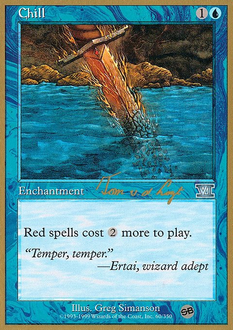 Chill, World Championship Decks 2000 #tvdl60sb, Magic: The Gathering card