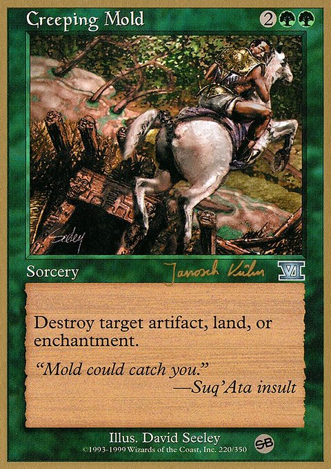 Creeping Mold, World Championship Decks 2000 #jk220sb, Magic: The Gathering card