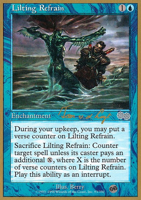 Lilting Refrain, World Championship Decks 2000 #tvdl83sb, Magic: The Gathering card