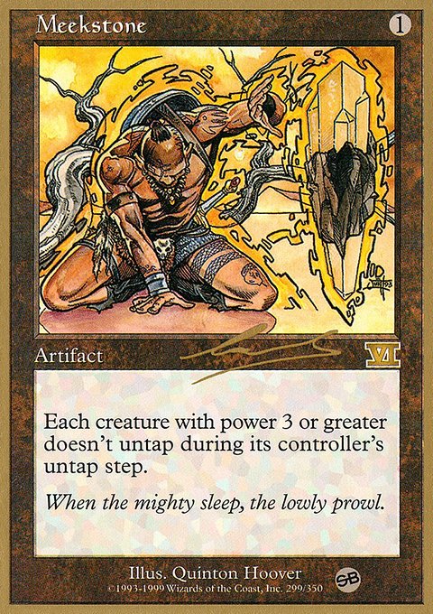 Meekstone, World Championship Decks 2000 #nl299sb, Magic: The Gathering card