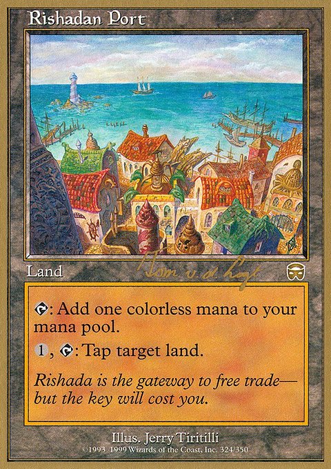 Rishadan Port, World Championship Decks 2000 #tvdl324, Magic: The Gathering card