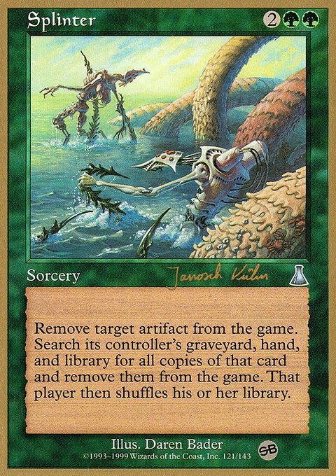 Splinter, World Championship Decks 2000 #jk121sb, Magic: The Gathering card