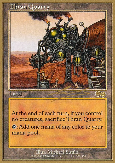 Thran Quarry, World Championship Decks 2000 #nl329, Magic: The Gathering card