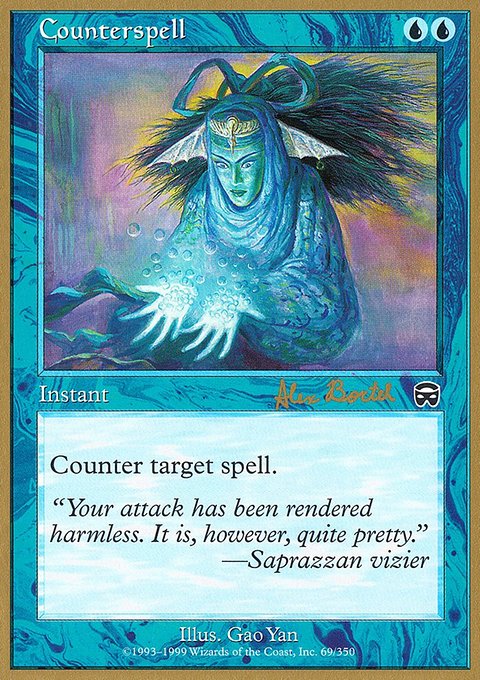 Counterspell, World Championship Decks 2001 #ab69, Magic: The Gathering card