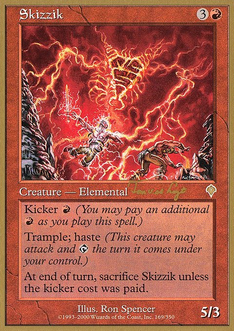 Skizzik, World Championship Decks 2001 #tvdl169, Magic: The Gathering card