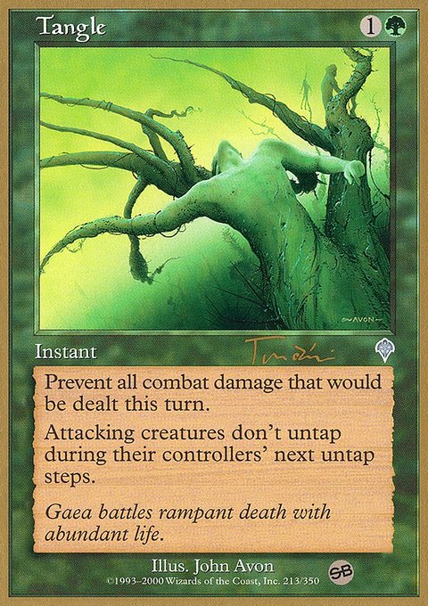 Tangle, World Championship Decks 2001 #jt213sb, Magic: The Gathering card
