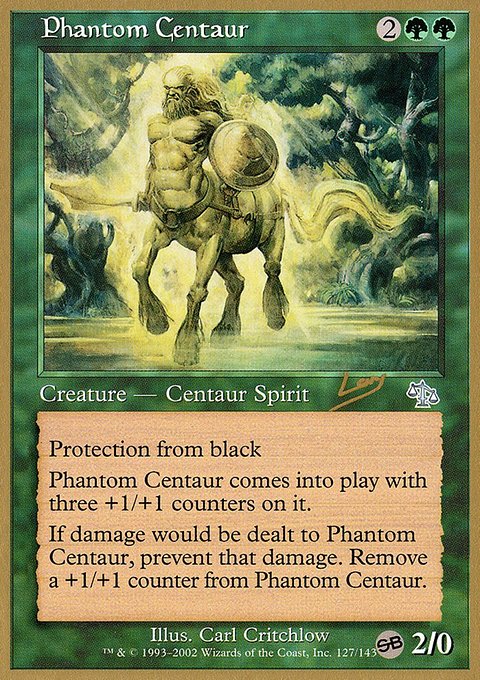 Phantom Centaur, World Championship Decks 2002 #rl127sb, Magic: The Gathering card