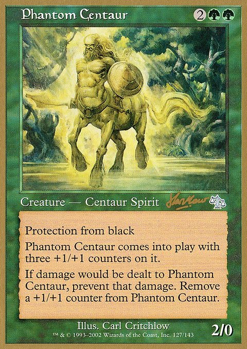 Phantom Centaur, World Championship Decks 2002 #shh127, Magic: The Gathering card