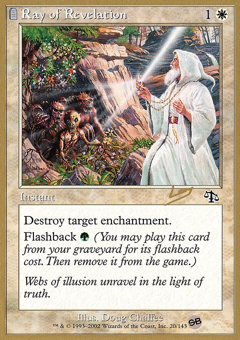 Ray of Revelation, World Championship Decks 2002 #rl20sb, Magic: The Gathering card